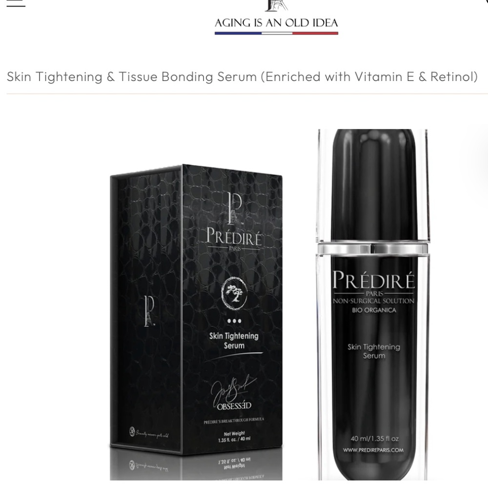 PREDIRE PARIS Skin Tightening & Tissue Bonding Serum( Vitamin E & Retinol)